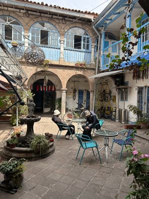   at Parada Vegana in Cusco