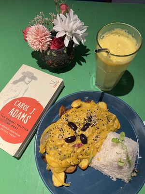 Ají de hongos   at Parada Vegana in Cusco