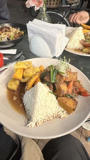   at Parada Vegana in Cusco