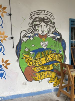   at Parada Vegana in Cusco