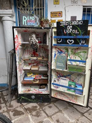   at Parada Vegana in Cusco