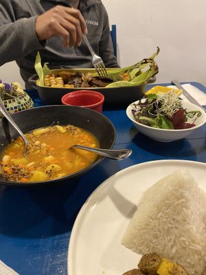   at Parada Vegana in Cusco