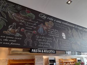 Interior decoration at Vapiano in Freiburg