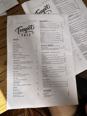   at Teapot Cafe in Taghazout