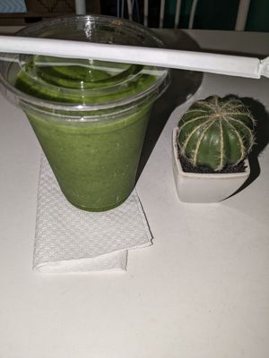 Detox Frappe  #Veganuary at Coffee & Co in Manati