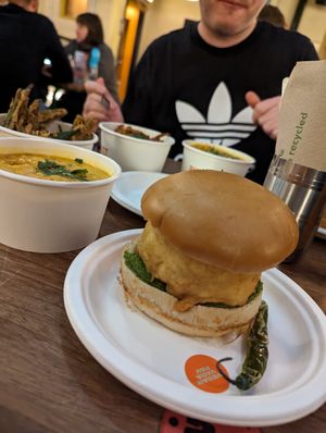 Vada pav at Bundobust - Oxford St in Manchester