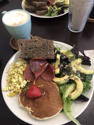 Brunch platter   at Comércio Café Coworking in Porto