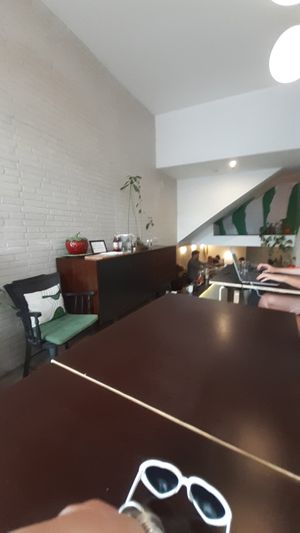 Interior at Comércio Café Coworking in Porto