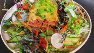 Lasagne   at Grøn'46 in Aarhus