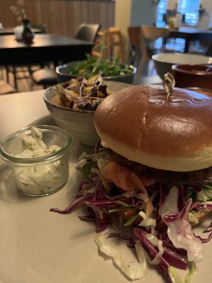 Burger  at Grøn'46 in Aarhus