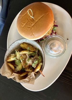 Burger  at Grøn'46 in Aarhus