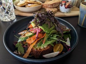 Vegan brunch at Grøn'46 in Aarhus