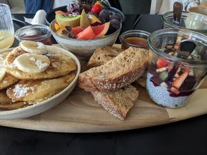 Vegan brunch at Grøn'46 in Aarhus