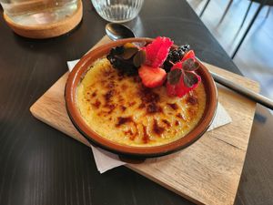 Dessert at Grøn'46 in Aarhus