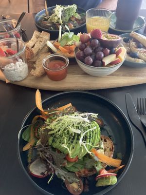 Brunch plate for two   at Grøn'46 in Aarhus