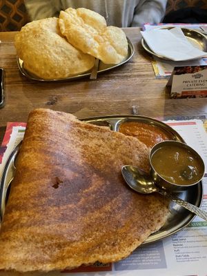   at Indian Tiffin Room in Leeds