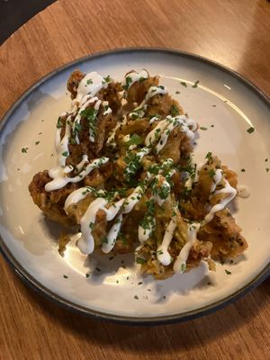 Couve flor crocante at Kitsune in Curitiba