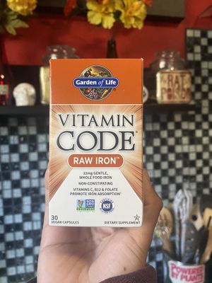 Raw (Vegan) Iron Supplement Enjoyed at Home  at Health Unlimited -  Pelton Center Way in San Leandro
