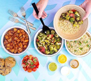 So many choices to build your own bowl at Mahana Fresh in Boca Raton