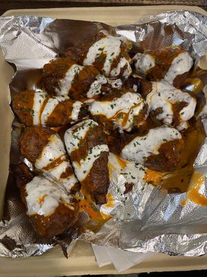 10 Pièce Drumsticks  at Vegan On The Fly in New York City