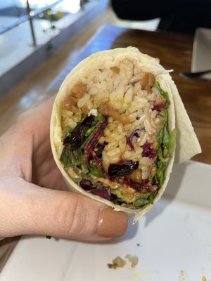 Monk Wrap  at Vegan On The Fly in New York City