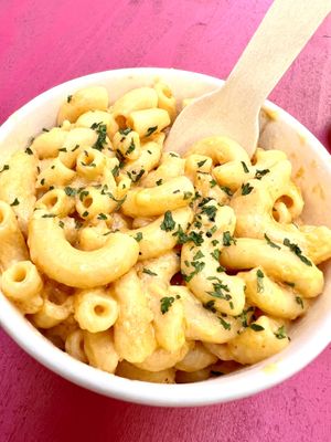 Macaroni and cheese   at Vegan On The Fly in New York City