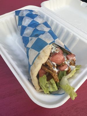 Gyros  at Vegan On The Fly in New York City