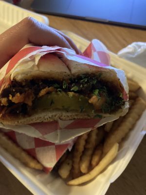   at Vegan On The Fly in New York City