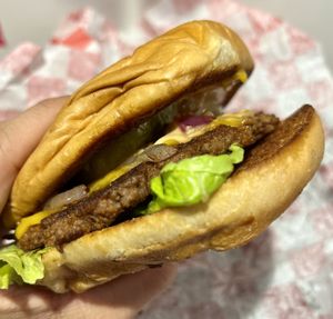 On the Fly burger   at Vegan On The Fly in New York City