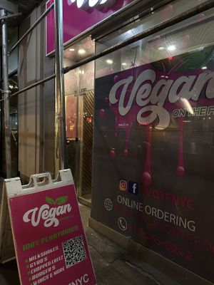   at Vegan On The Fly in New York City