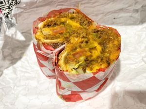 Chopped cheese hoagie  at Vegan On The Fly in New York City