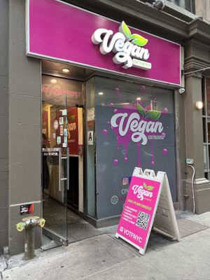   at Vegan On The Fly in New York City