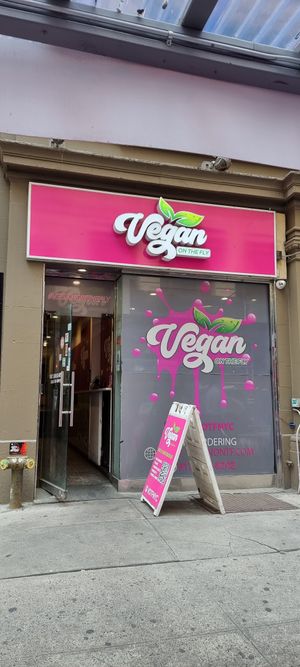  at Vegan On The Fly in New York City