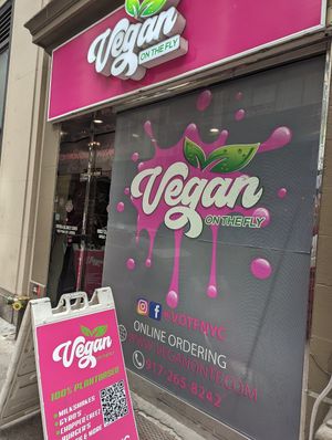  at Vegan On The Fly in New York City