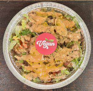 Chopped Cheese Nachos  at Vegan On The Fly in New York City