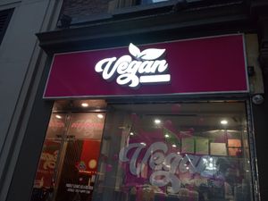 Entrance at Vegan On The Fly in New York City
