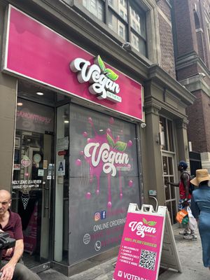   at Vegan On The Fly in New York City