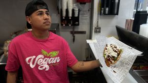   at Vegan On The Fly in New York City