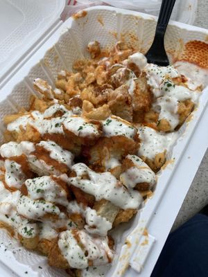 Loaded MacNCheese  at Vegan On The Fly in New York City