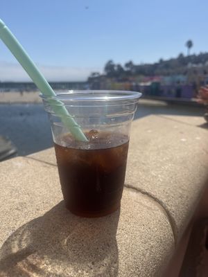 Cold breww  at Mr. Toots Coffeehouse in Capitola