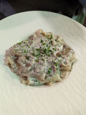 Pappardelle Funghi e Tartufo at Funghi E Tartufo in Melbourne