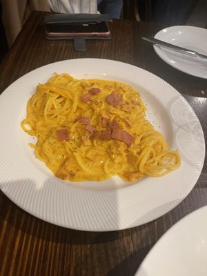 Carbonara  at Funghi E Tartufo in Melbourne