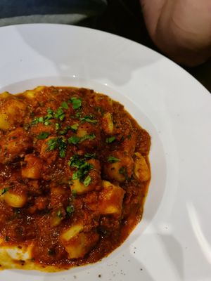 Gnocci forest at Funghi E Tartufo in Melbourne