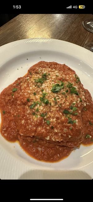 Lasagna   at Funghi E Tartufo in Melbourne