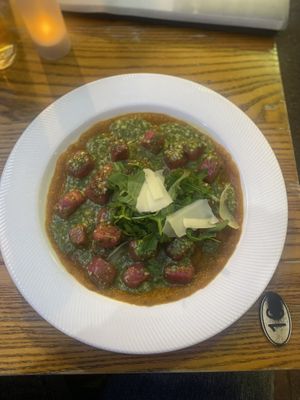 Potato gnocchii  at Funghi E Tartufo in Melbourne