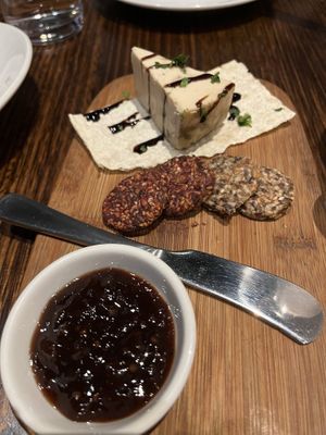 Gorgonzola cheese block  at Funghi E Tartufo in Melbourne