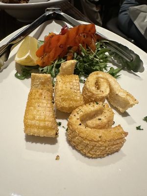Calamari Fritti at Funghi E Tartufo in Melbourne