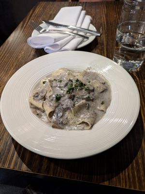 Pappardelle Fungi e Tartufo at Funghi E Tartufo in Melbourne
