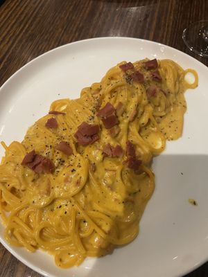 Spaghetti Carbonaraa  at Funghi E Tartufo in Melbourne