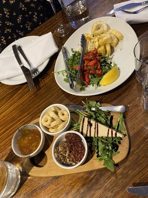 An insane dinner on Saturday night. Squid was a solid 10/10! Lasagna was INCREDIBLE. Thank you amazing staff for recommendations and service. Great night ❤️  at Funghi E Tartufo in Melbourne